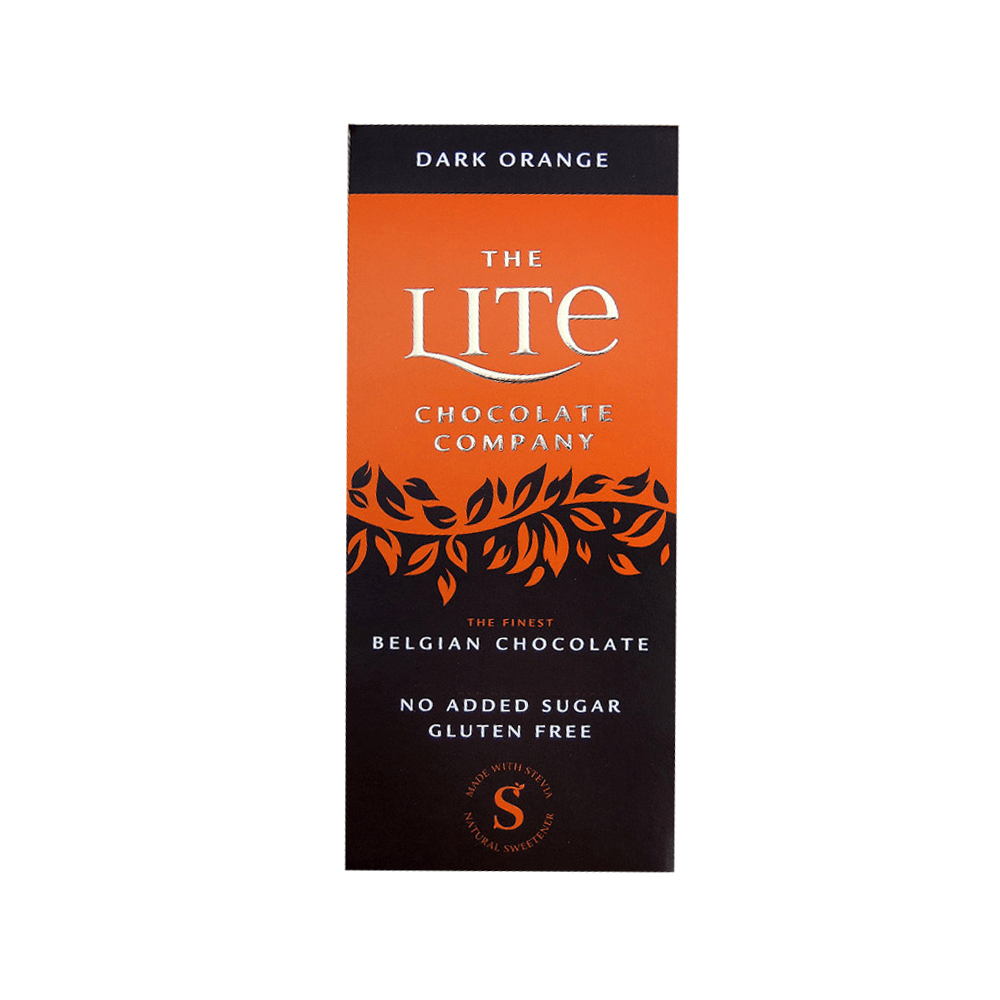 Lite Dark Orange Chocolate 85g