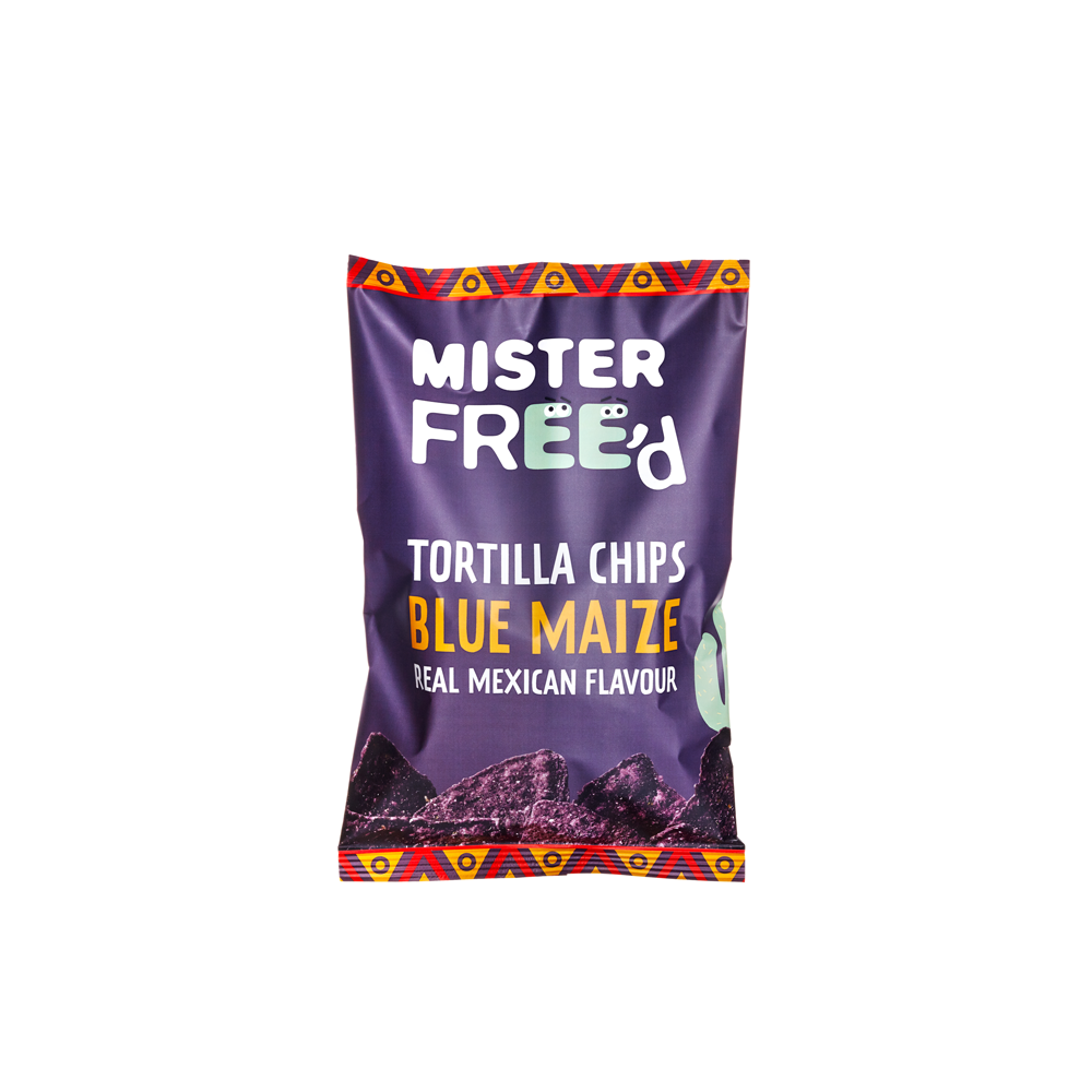 Mister Free'd Blue Maize Tortilla Chips 135g