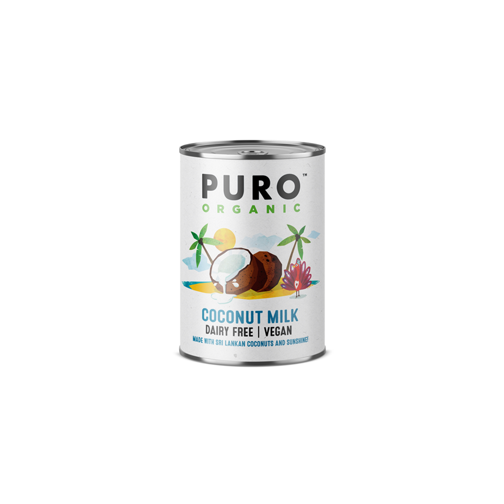 Puro Organic Coconut Milk 400ml