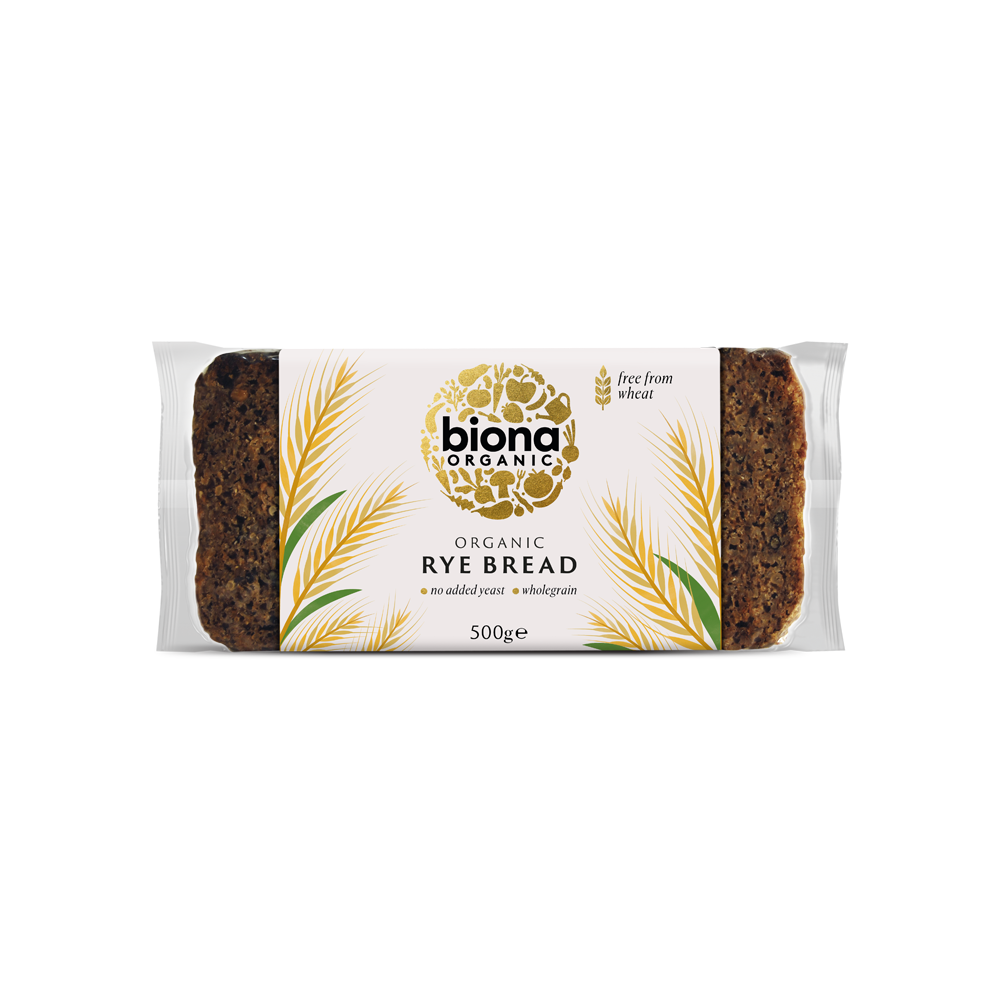 Biona Organic Rye Bread 500g