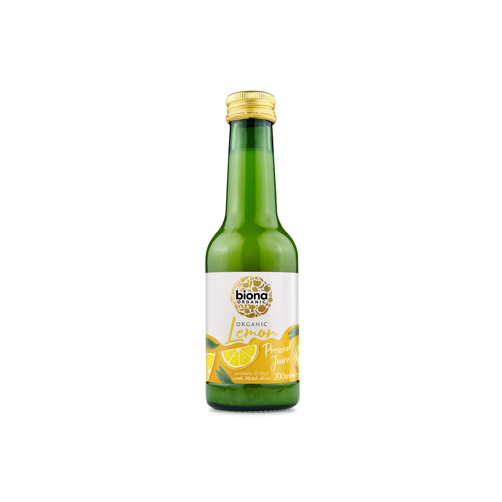 Biona Organic Lemon Juice 200ml