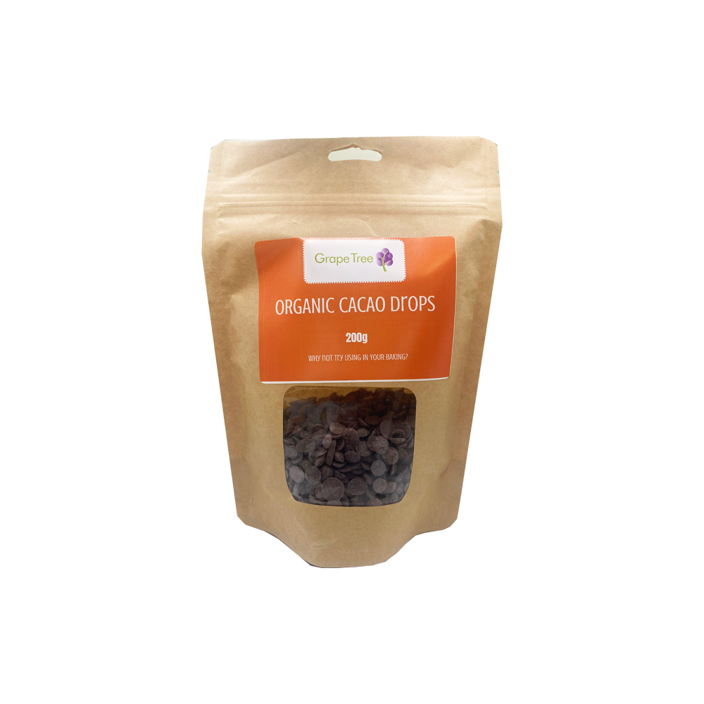 Organic Cacao Drops 200g
