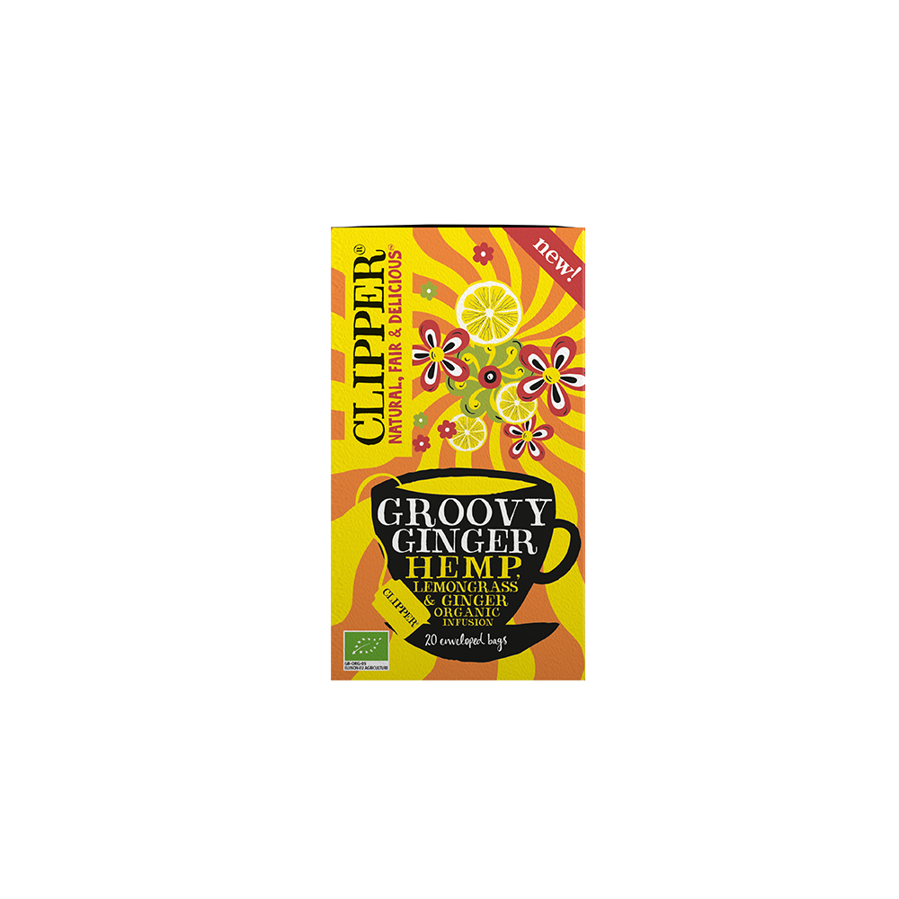 Clipper Organic Groovy Ginger 20 Teabags