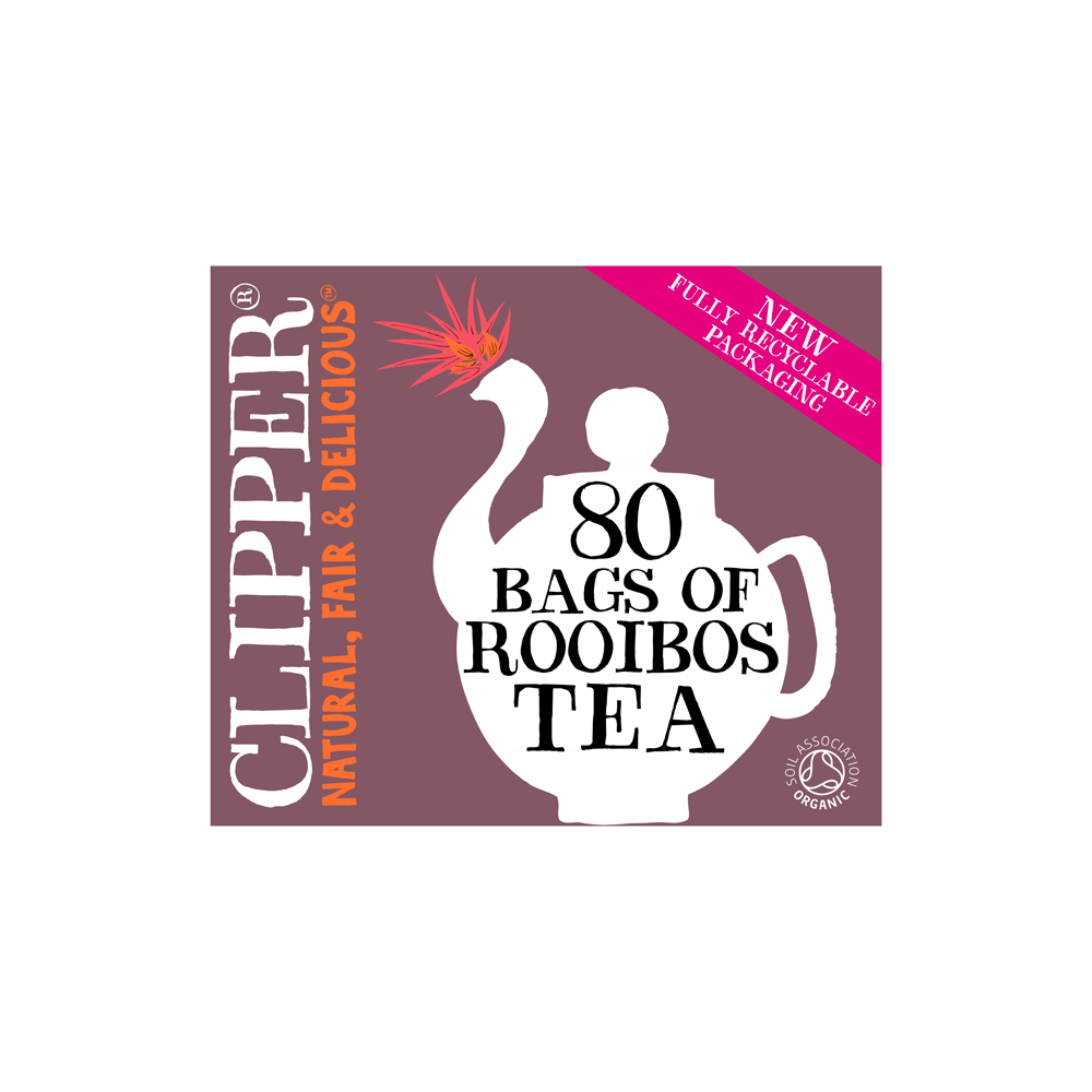 Clipper Organic Rooibos 80 Teabags