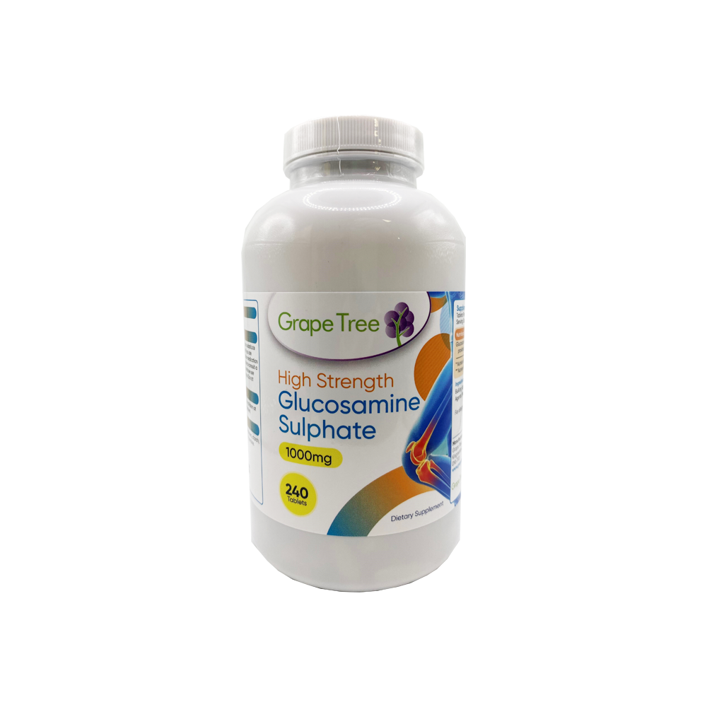 Grape Tree High Strength Glucosamine Sulphate 1000mg 240s