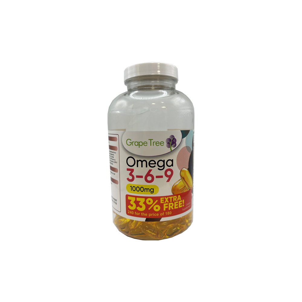 Grape Tree Omega 369 Oil 1000mg 240s