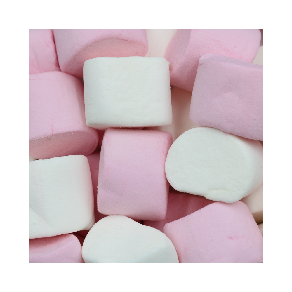 Pink And White Marshmallows Bag 400g