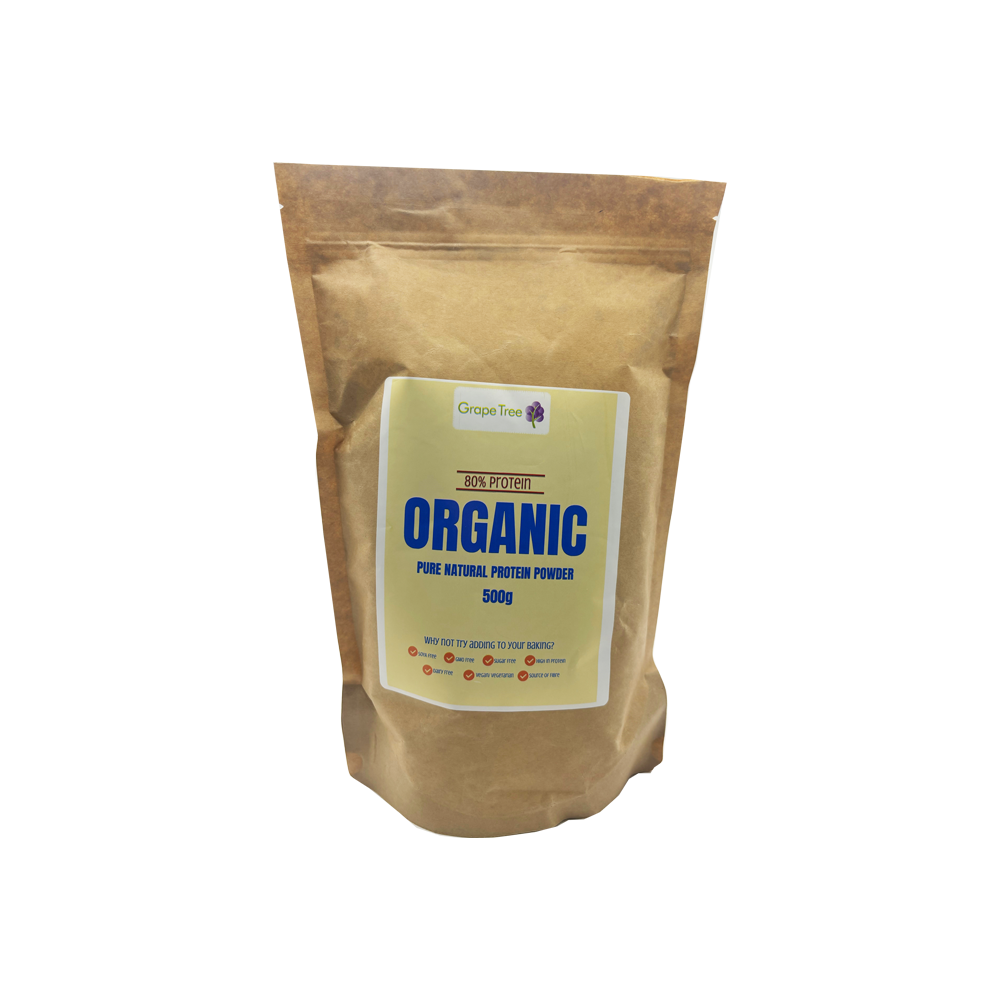 Grape Tree Organic Pure Natural Protein Powder 500g