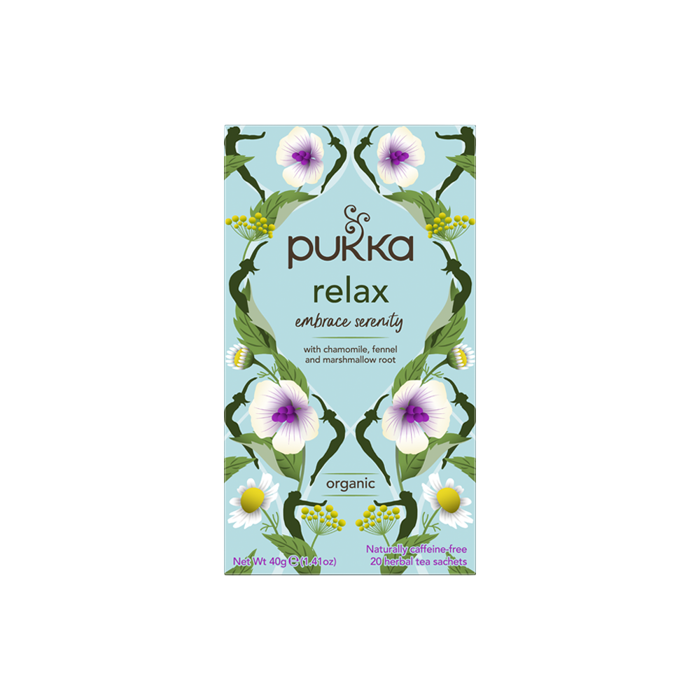 Pukka Organic Relax Herbal Tea 20 Bags