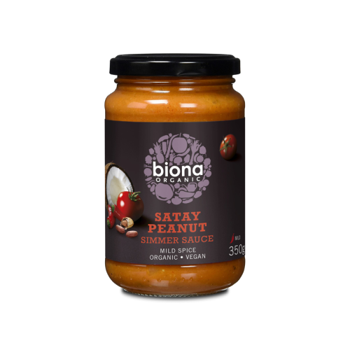 Biona Organic Satay Peanut Simmer Sauce 350g