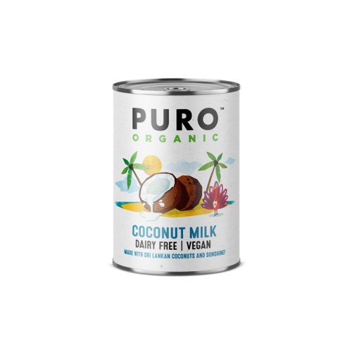 Puro Organic Coconut Milk 400ml