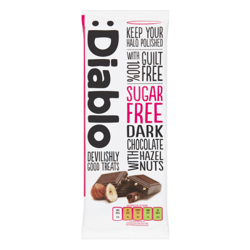 Sugar Free Dark Choc Hazelnut 85g