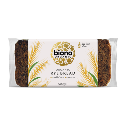 Biona Organic Rye Bread 500g