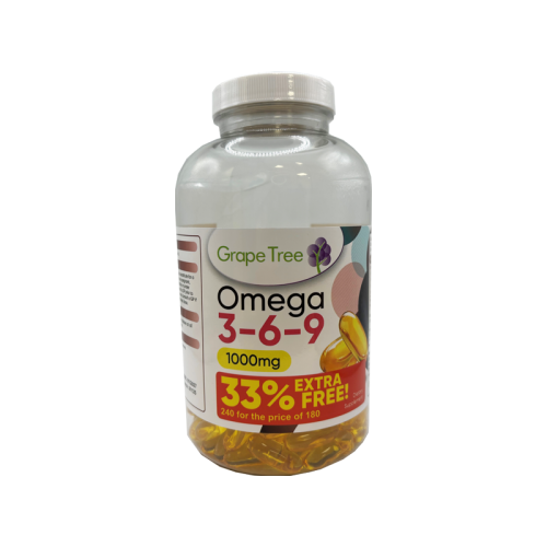 Grape Tree Omega 369 Oil 1000mg 240s