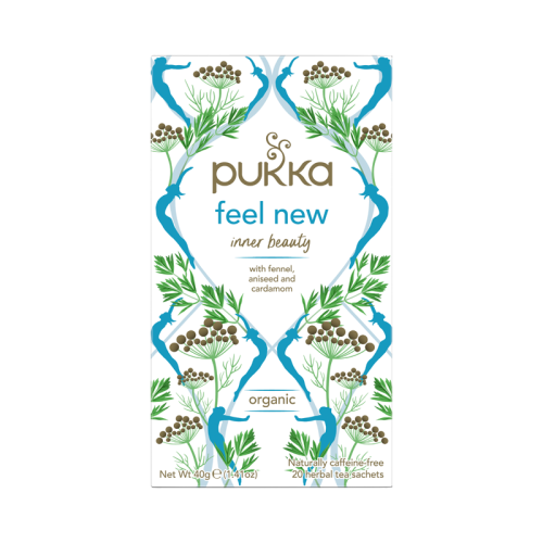 Pukka Organic Feel New Herbal Tea 20 Bags