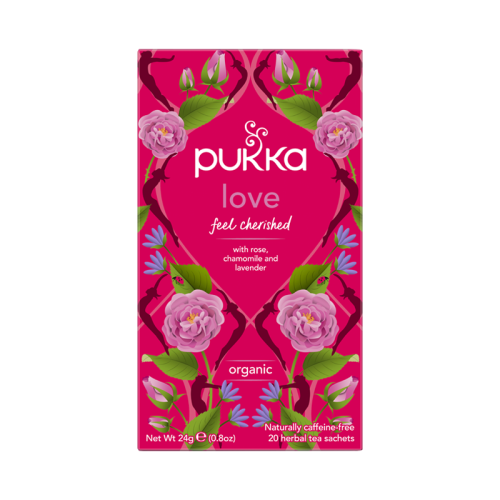 Pukka Organic Love Herbal Tea 20 Bags