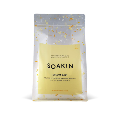 Soakin Epsom Bath Salts 1kg. 