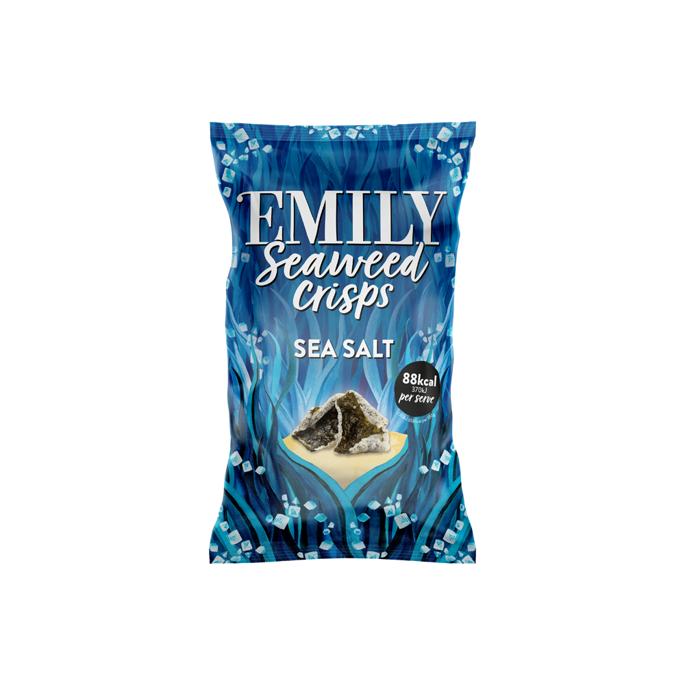 EMILY Seaweed Crisps Sea Salt 50g