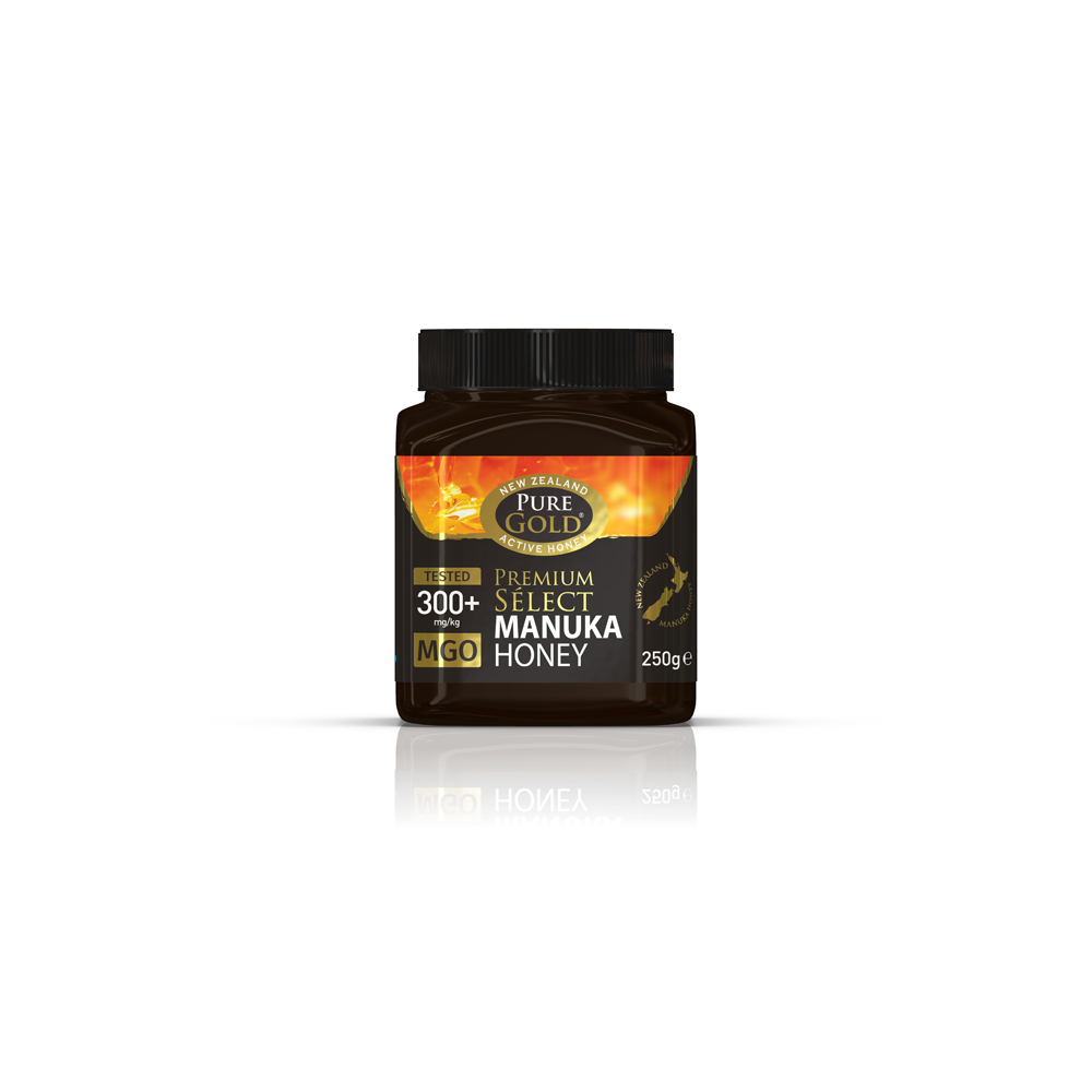 Pure Gold Manuka Honey 300+ MGO 250g