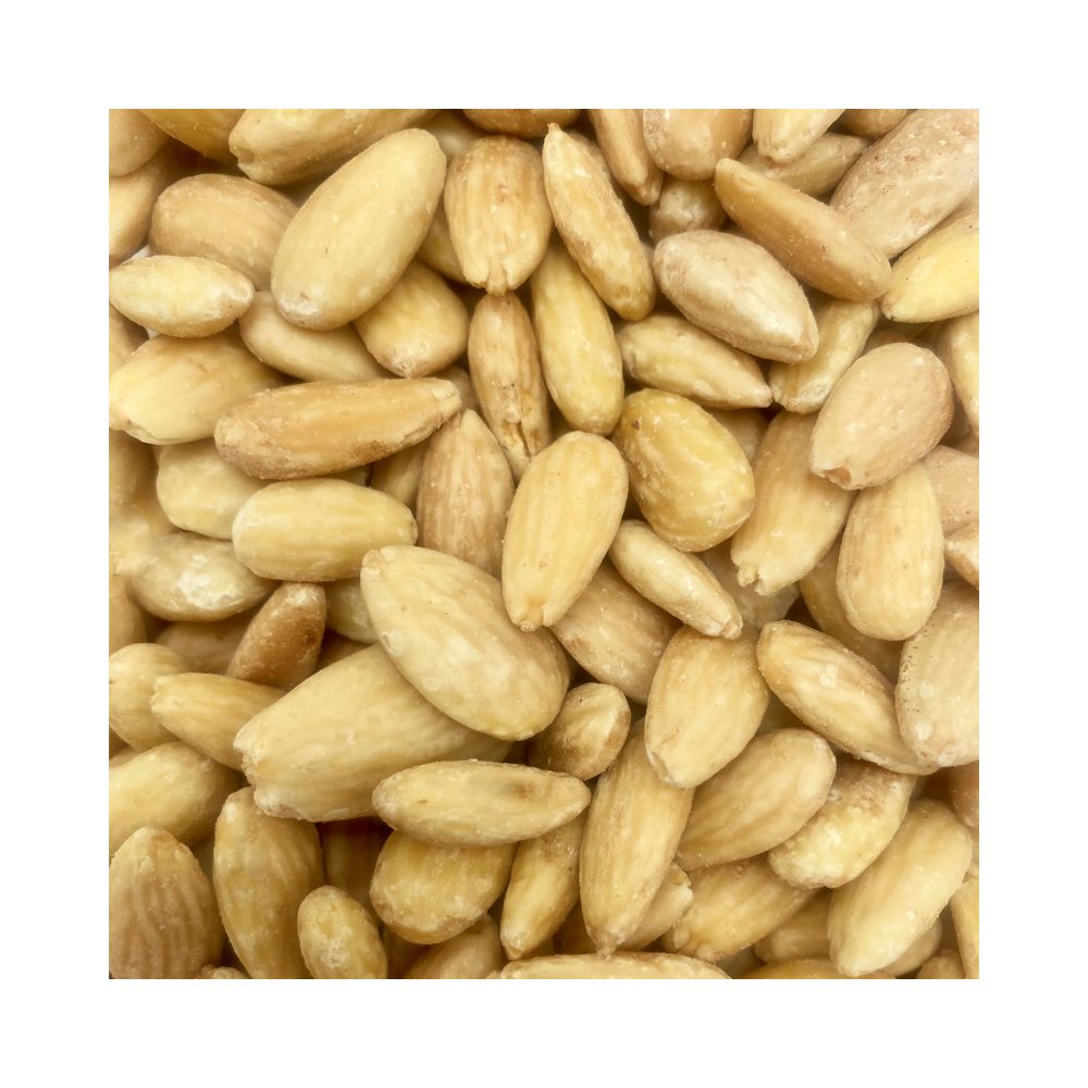 Roasted Whole Blanched Almonds 250g