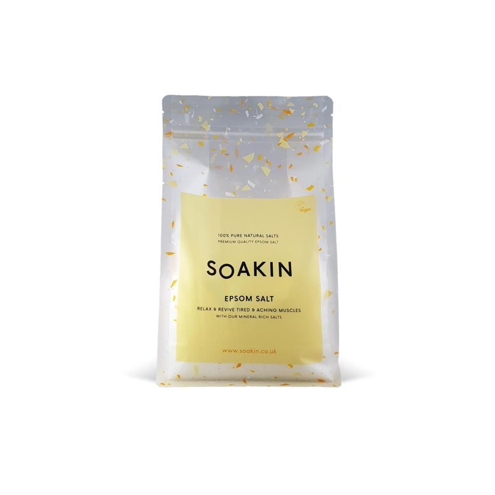 Soakin Epsom Bath Salts 1kg. 