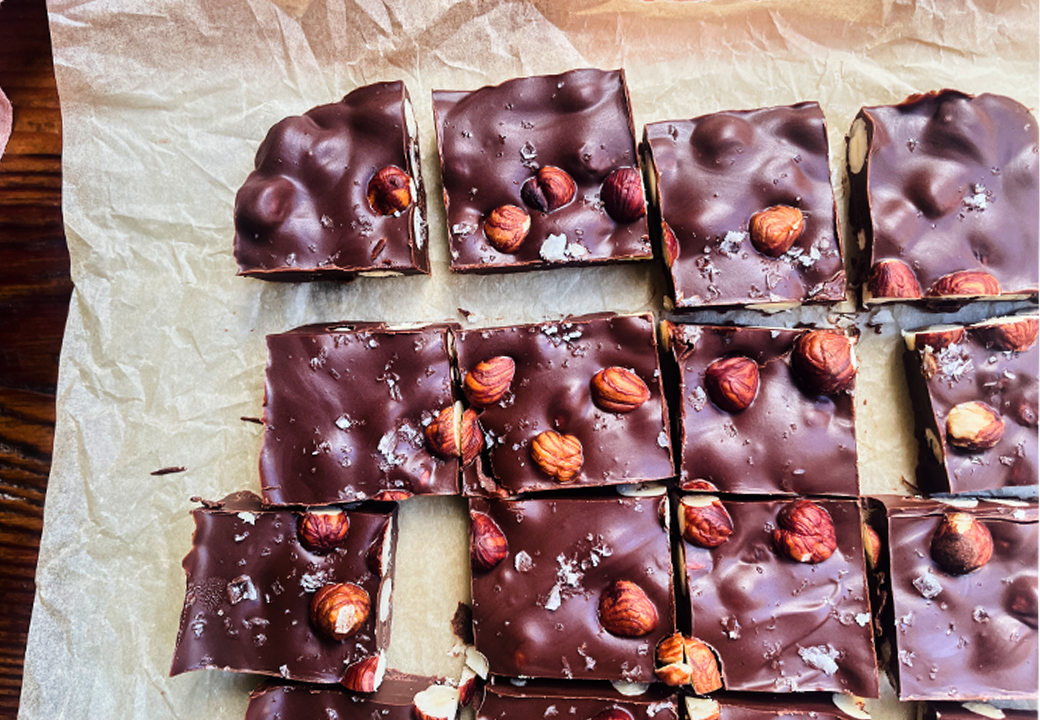 Chocolate And Hazelnut Fudge