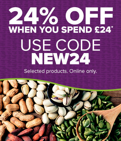 24% Off Nuts, Seeds & Fruits