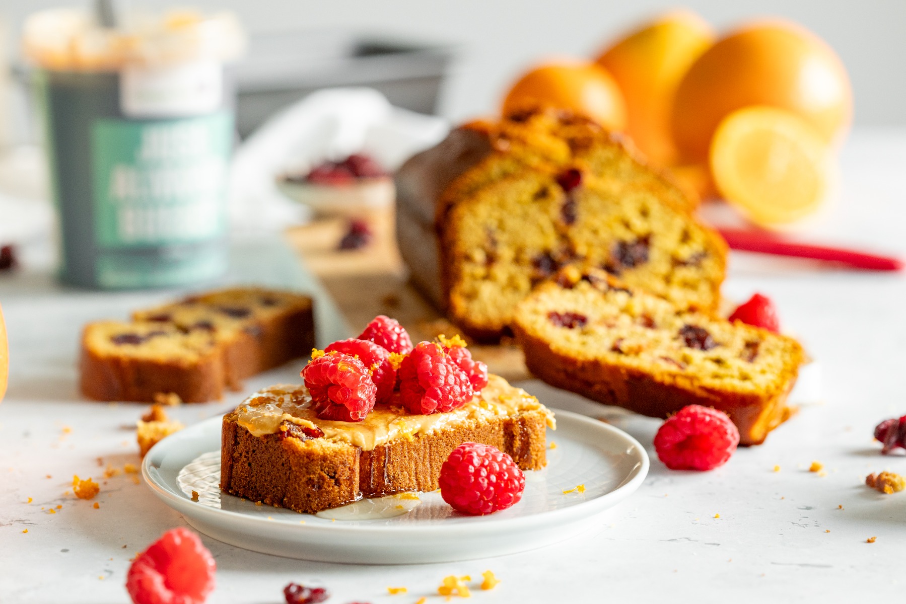 Cranberry And Orange Breakfast Loaf