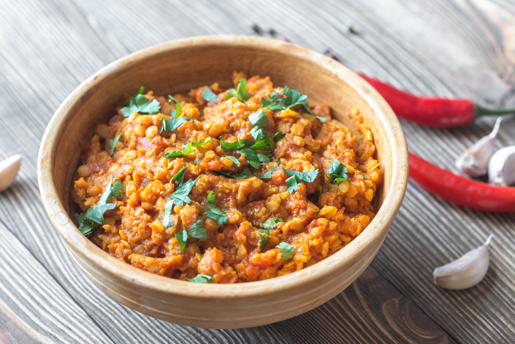 organic red lentils