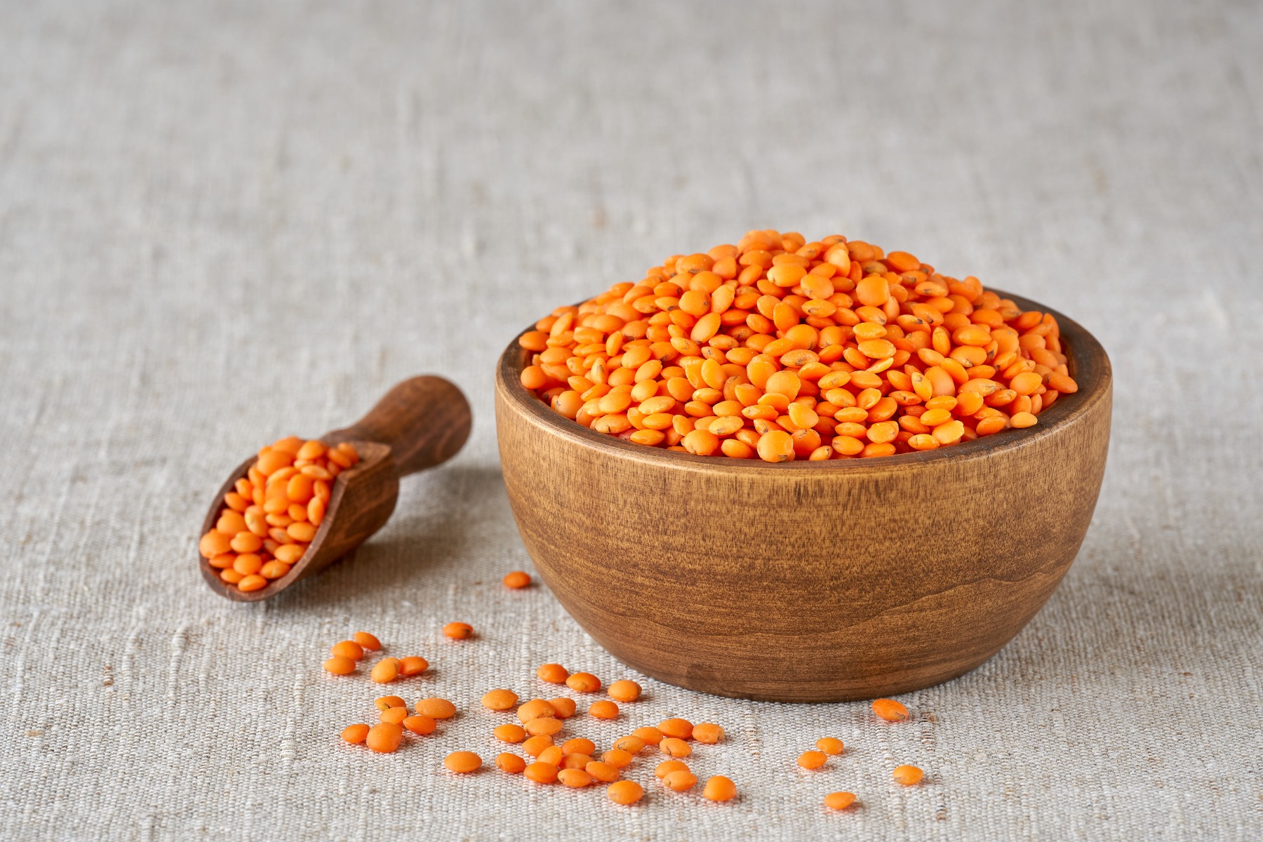 organic red lentils