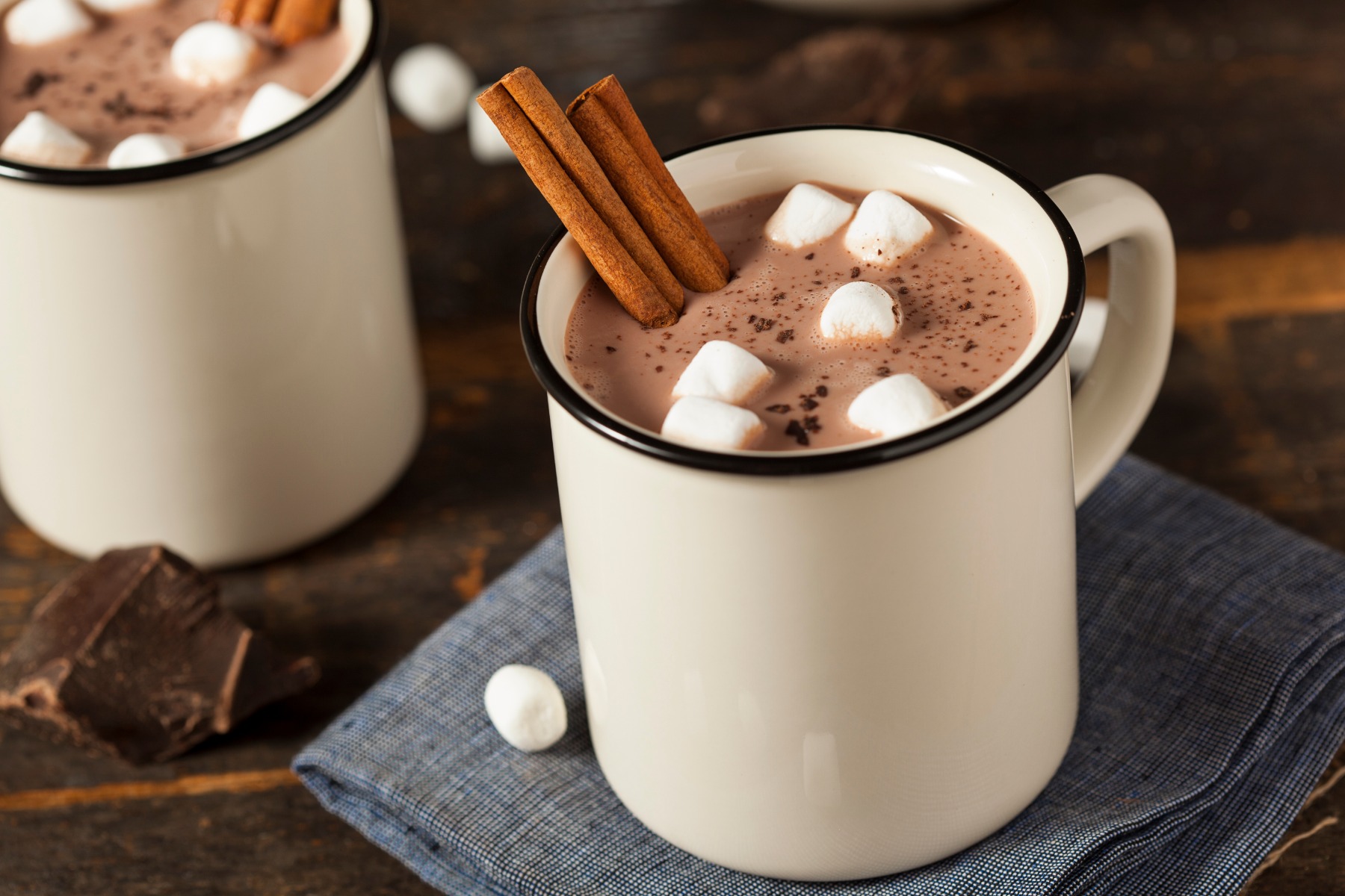 Warm up with a Cinnamon Hot Chocolate