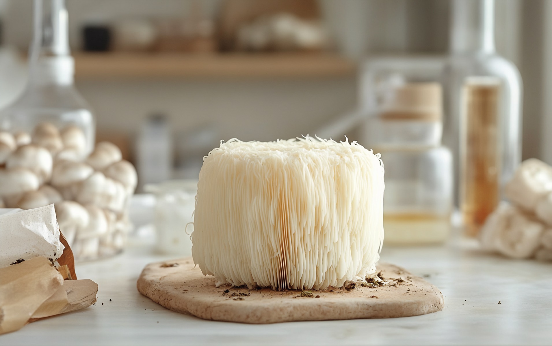 Lion’s mane mushroom supplement