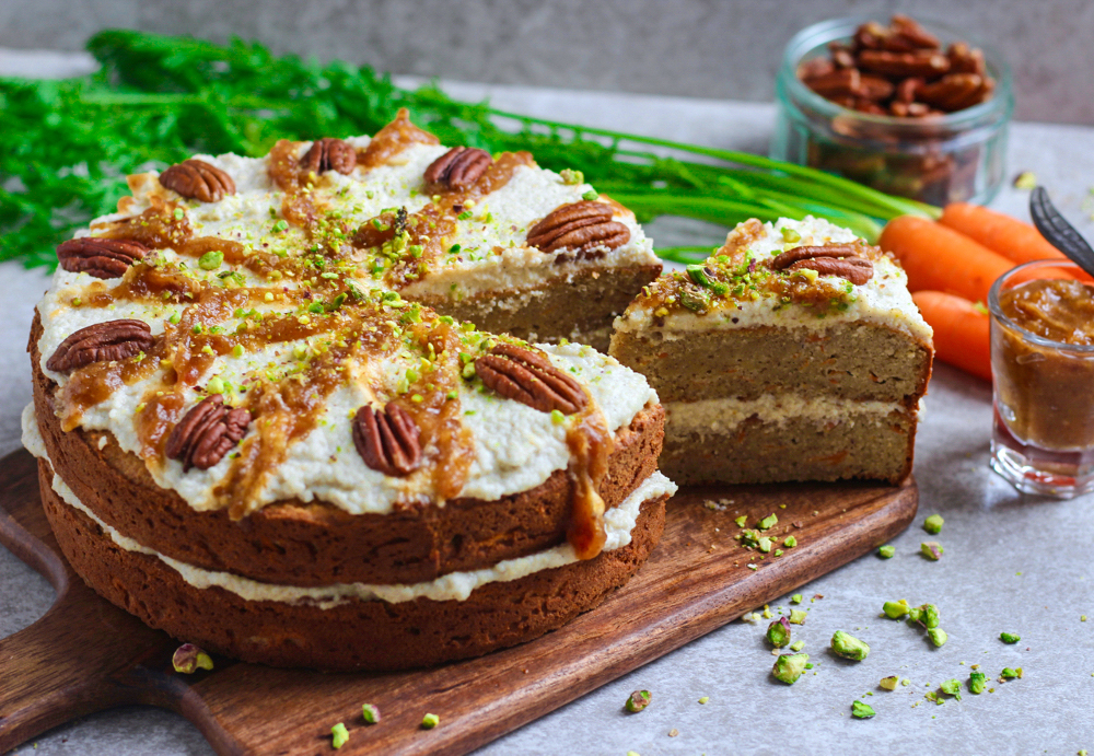Vegan Birthday Cake (Healthy, No Flour, No Refined Sugar) - The Conscious  Plant Kitchen