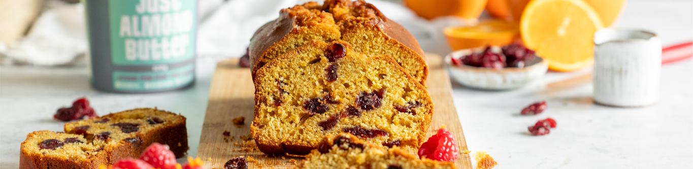 Cranberry and Orange Breakfast Loaf